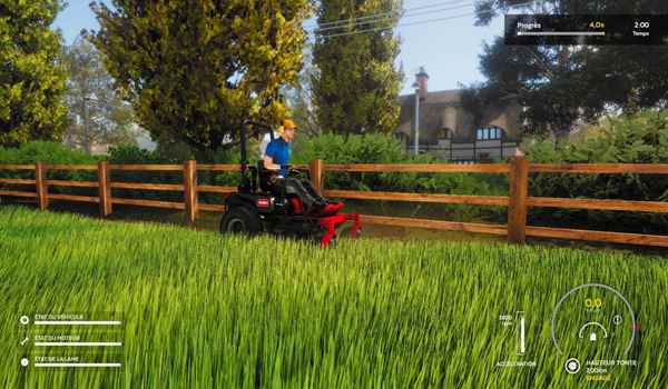 Lawn Mowing Simulator gratuit