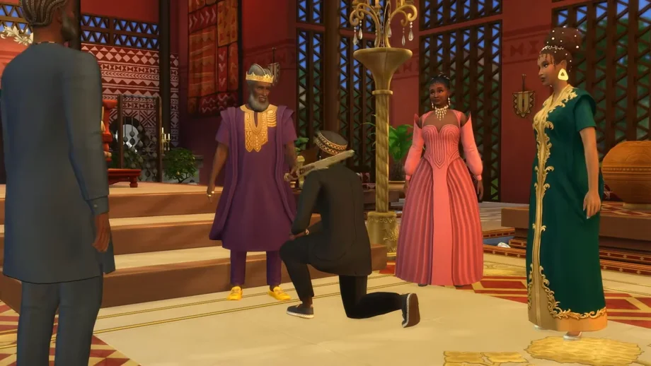 Les Sims 4 Heritage et royaute 1