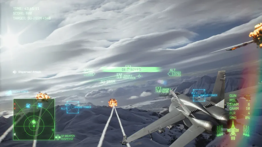 Ace Combat 8 Wings Of Theve univers du jeu sur PC