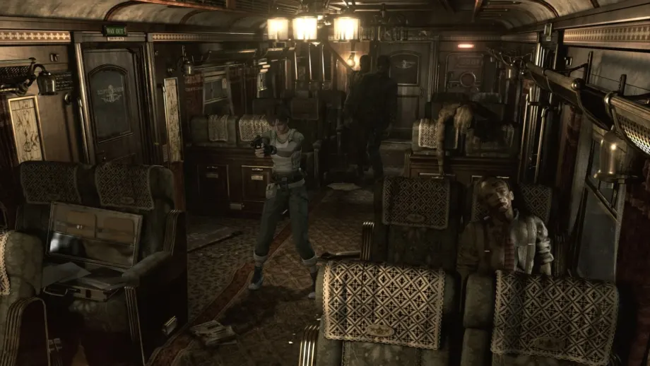 Resident Evil Zero Hd graphismes et environnement PC